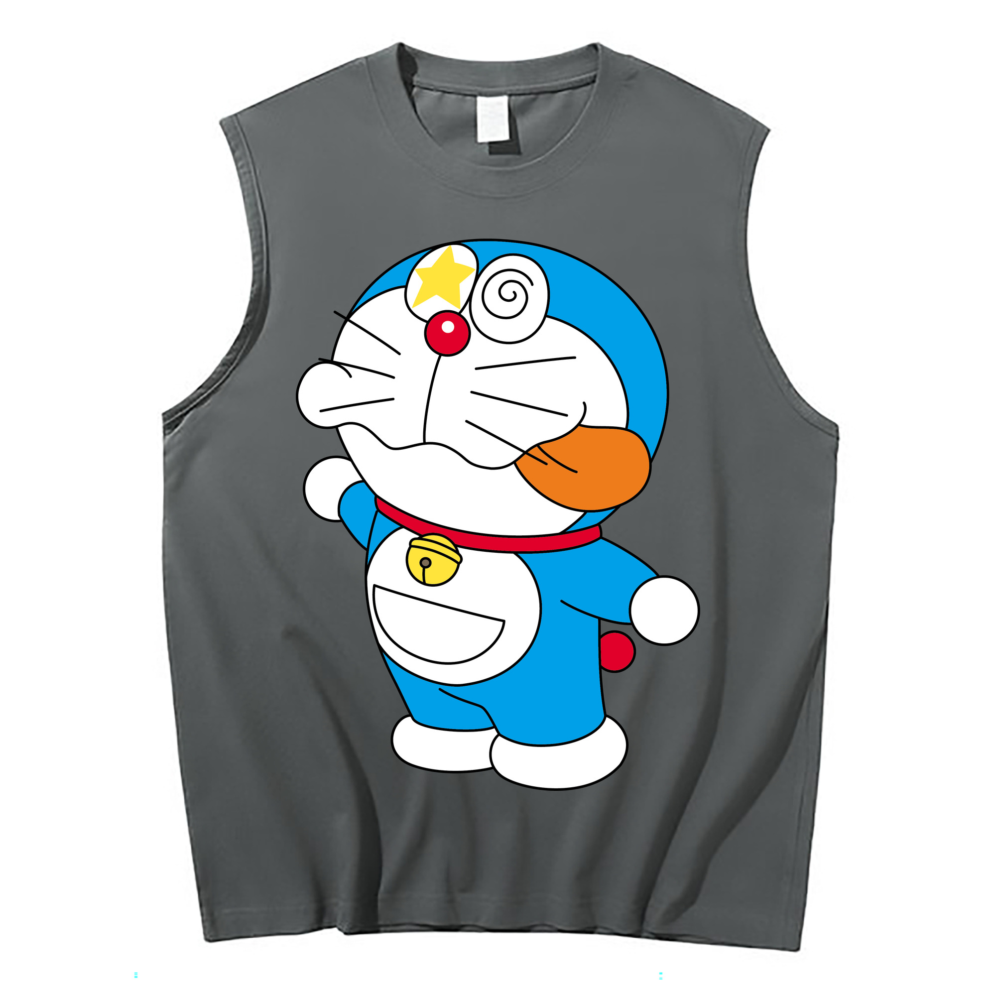 （画像用） ドラえもん Doraemon コットン100％タンクトップ（フロントプリント）